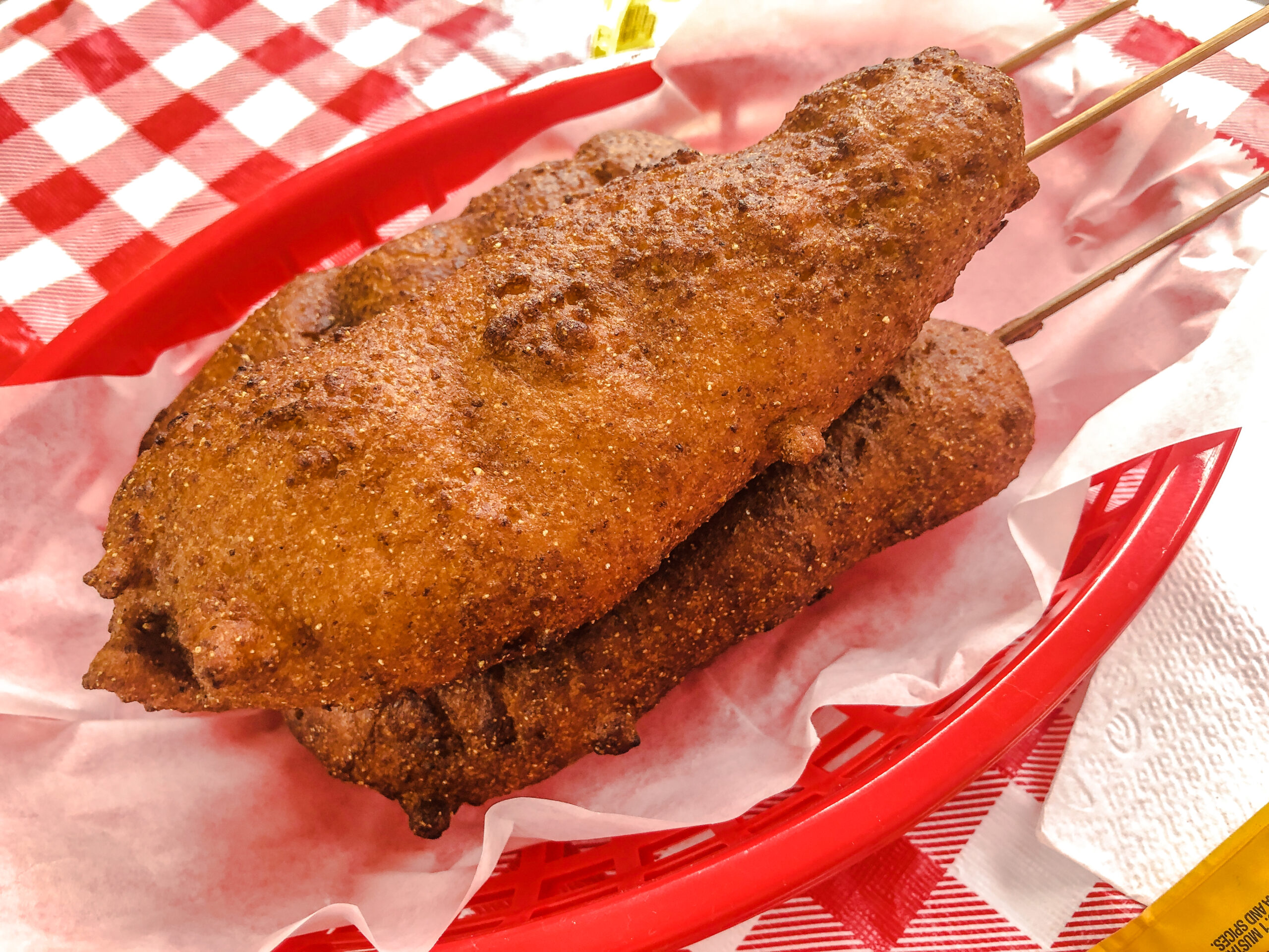 The Racing Sausages Corn Dog -  - Food Recipes & Videos